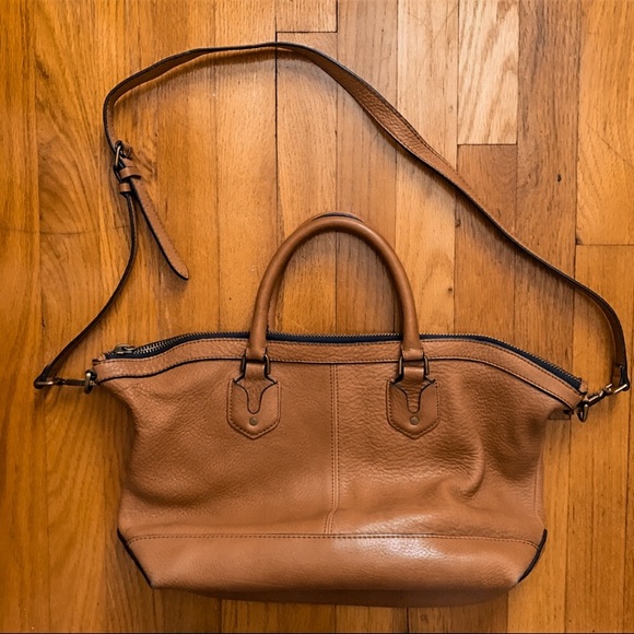 Madewell English Saddle Oversized Crossbody Berliner Satchel Bag - Picture 4 of 16